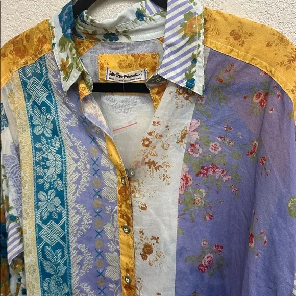 NWOT We The Free Flower Patch Top-Berry Combo - Picture 3 of 6